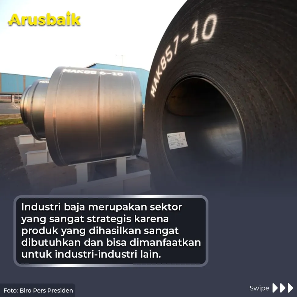 Industri Baja Jadi Pilar Penting Pertumbuhan Ekonomi
