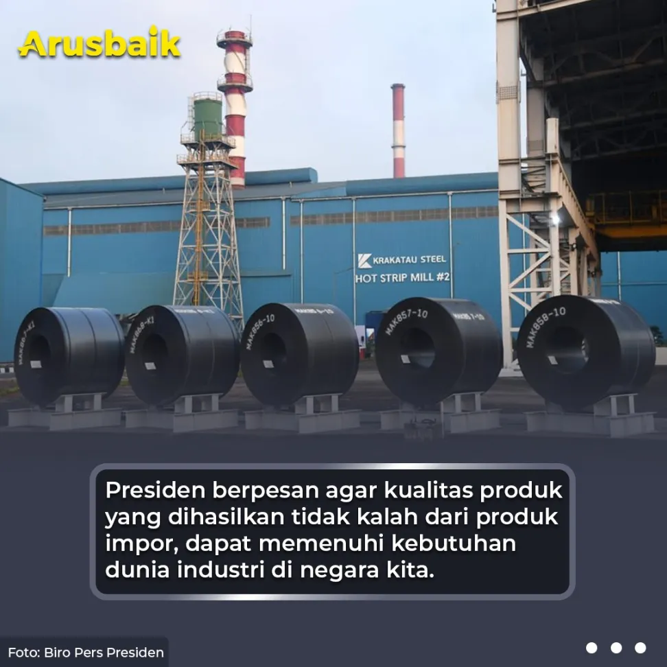 Industri Baja Jadi Pilar Penting Pertumbuhan Ekonomi