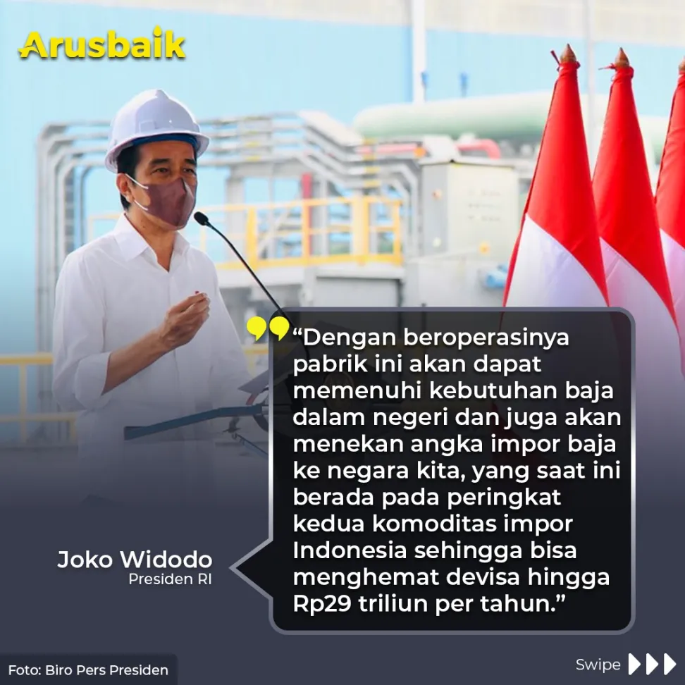 Industri Baja Jadi Pilar Penting Pertumbuhan Ekonomi