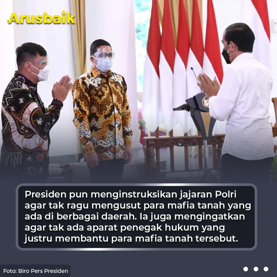 Bagi Sertifikat Tanah, Presiden Tak Ingin Konflik Agraria Terus Ada