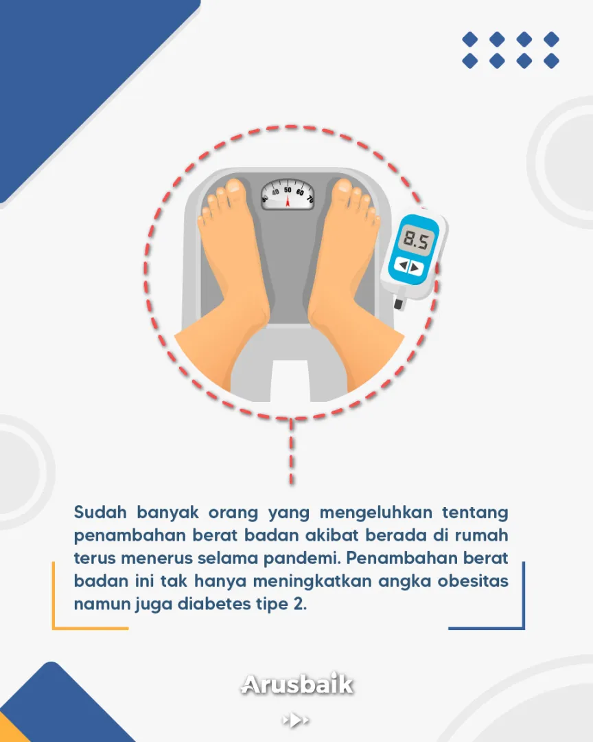 Pandemi Picu Obesitas & Diabetes Tipe 2? Ini Solusinya