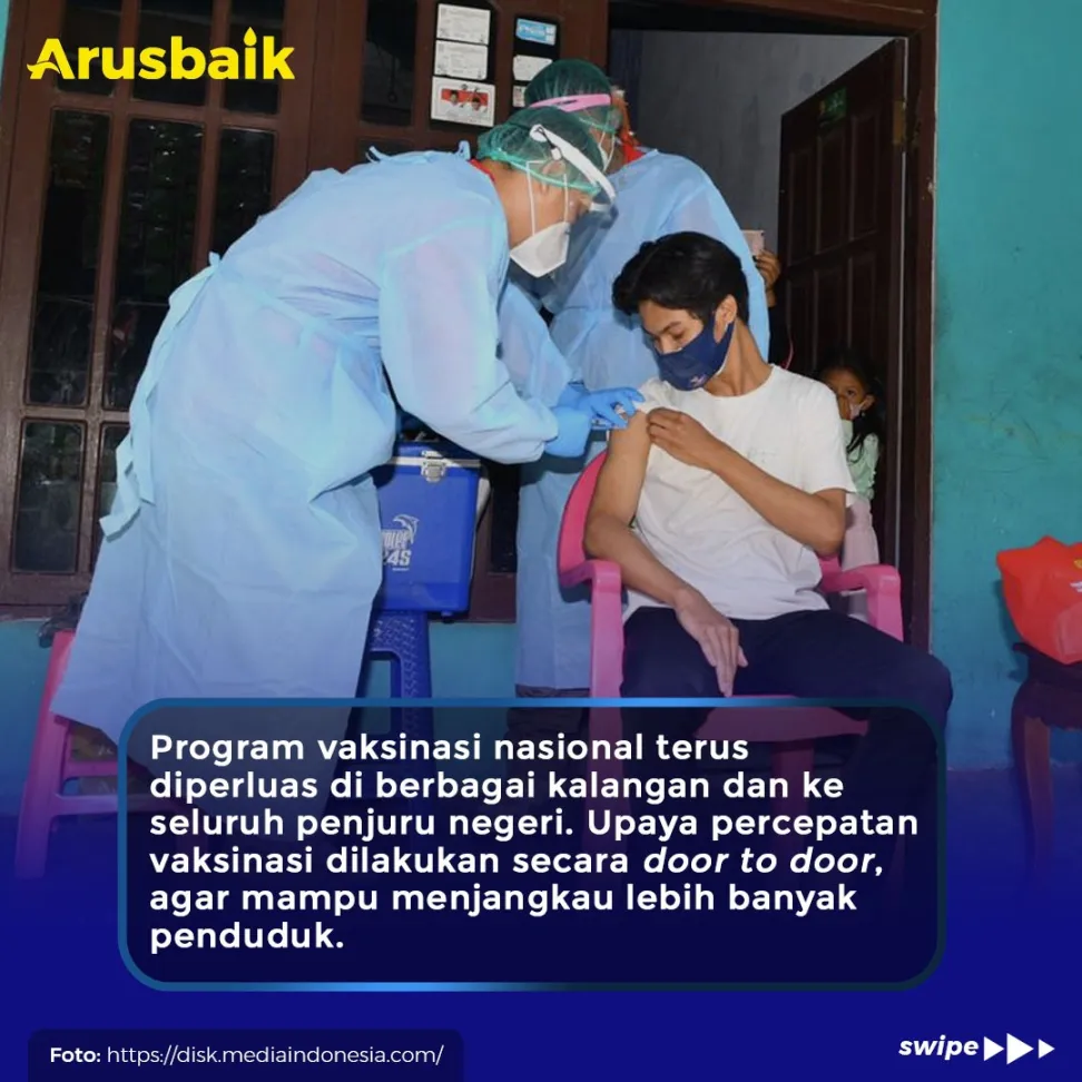 Salut! Pemerintah Kerja Siang Malam Untuk Vaksinasi Covid-19