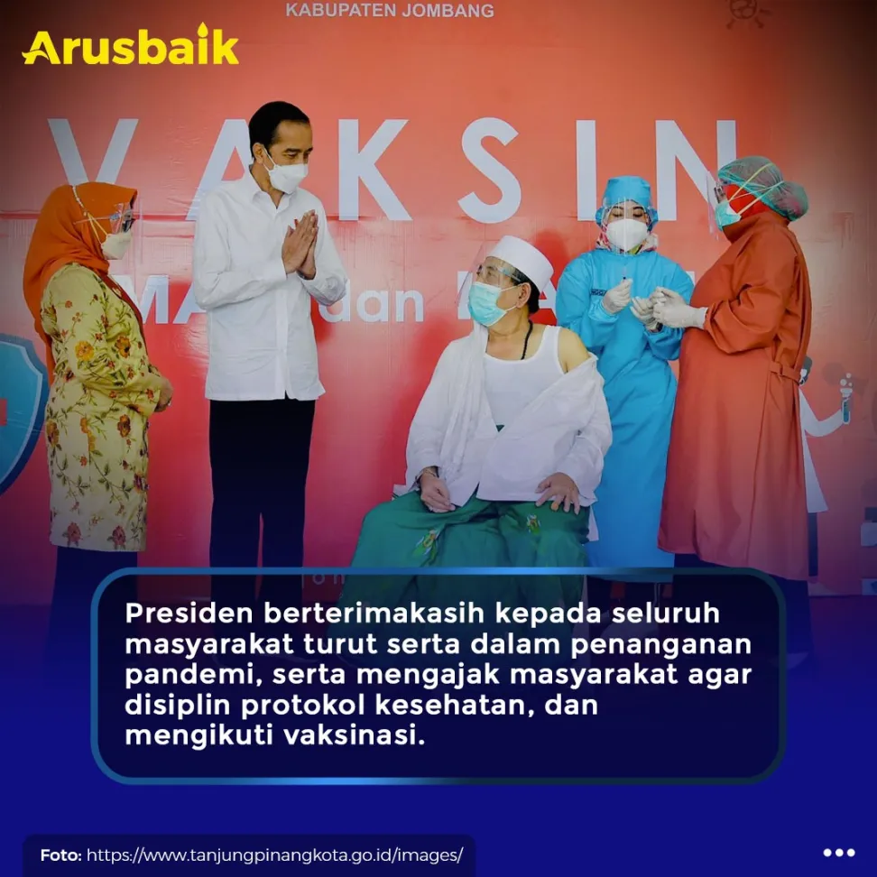 Salut! Pemerintah Kerja Siang Malam Untuk Vaksinasi Covid-19