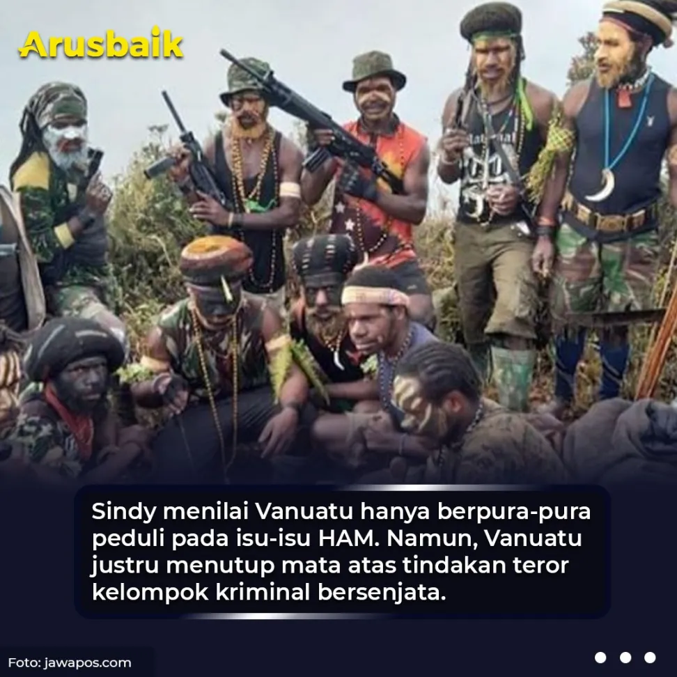 Jawaban Menohok Indonesia Untuk Vanuatu Soal HAM Papua