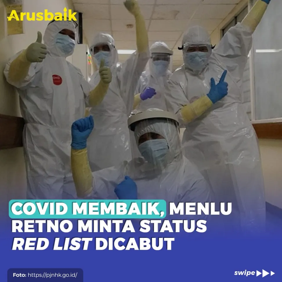 Covid Membaik, Menlu Retno Minta Status Red List Dicabut
