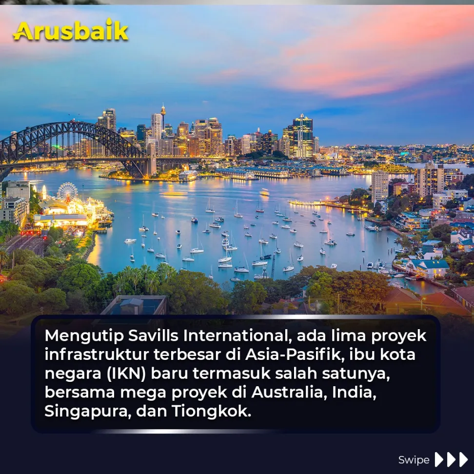 Ibu Kota Negara, Top 5 Mega Infrastruktur Asia-Pasifik