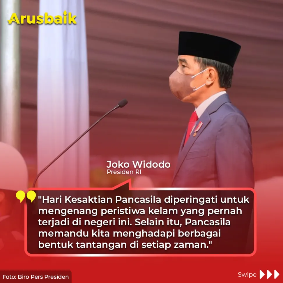 Presiden Pimpin Upacara Hari Kesaktian Pancasila Di Lubang Buaya