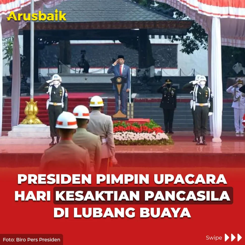 Presiden Pimpin Upacara Hari Kesaktian Pancasila Di Lubang Buaya