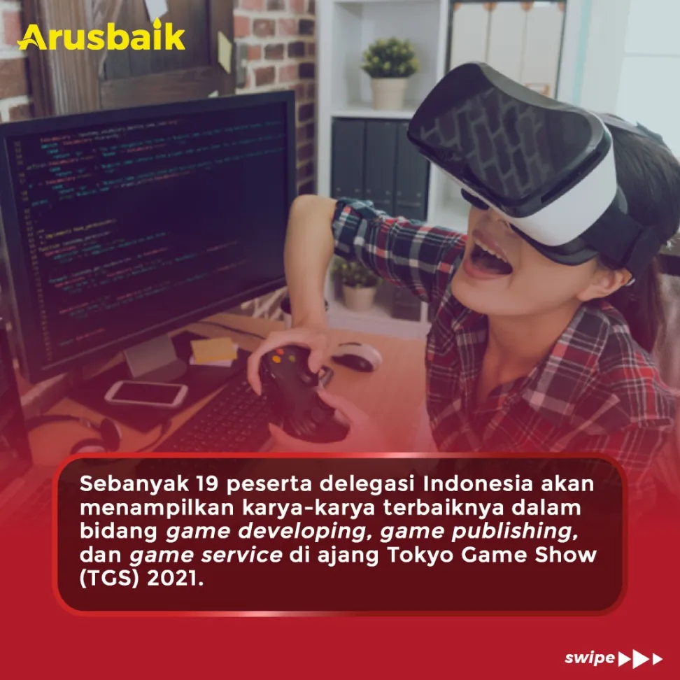 Wow! 19 Delegasi Indonesia Ikut Meriahkan Tokyo Game Show 2021