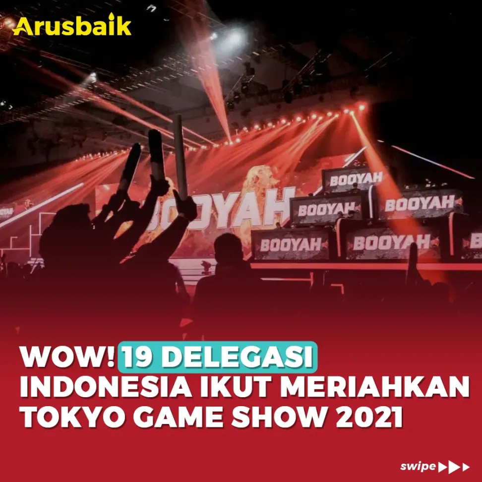 Wow! 19 Delegasi Indonesia Ikut Meriahkan Tokyo Game Show 2021