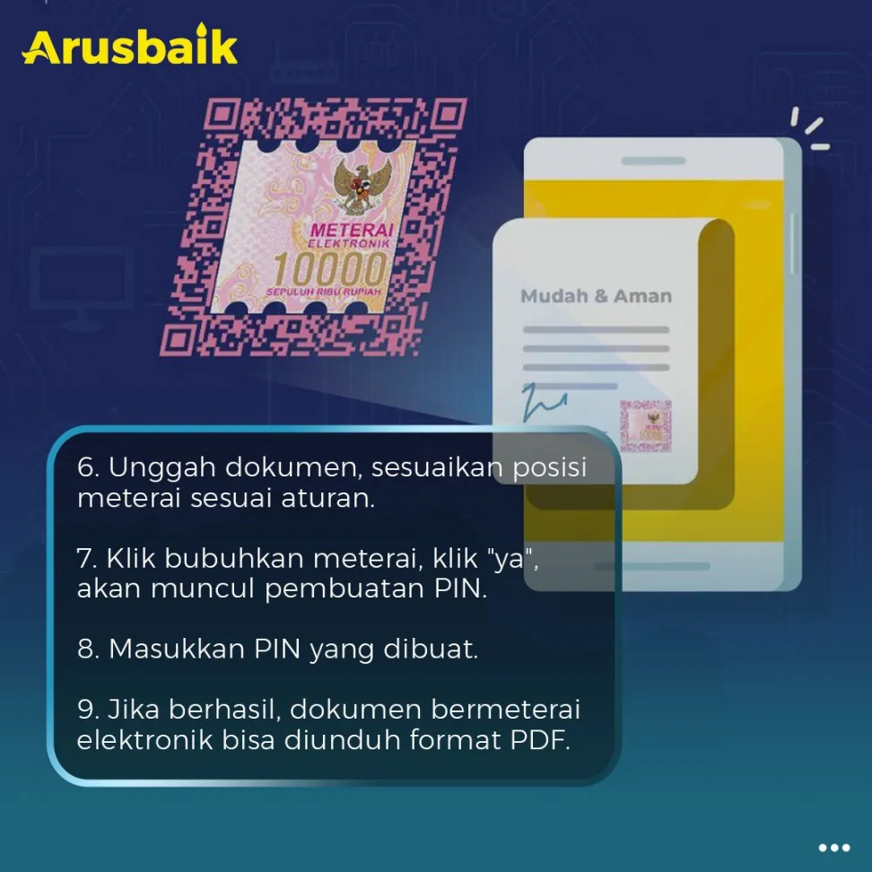 Penting! Begini Cara Dapat Dan Pakai Materai Elektronik