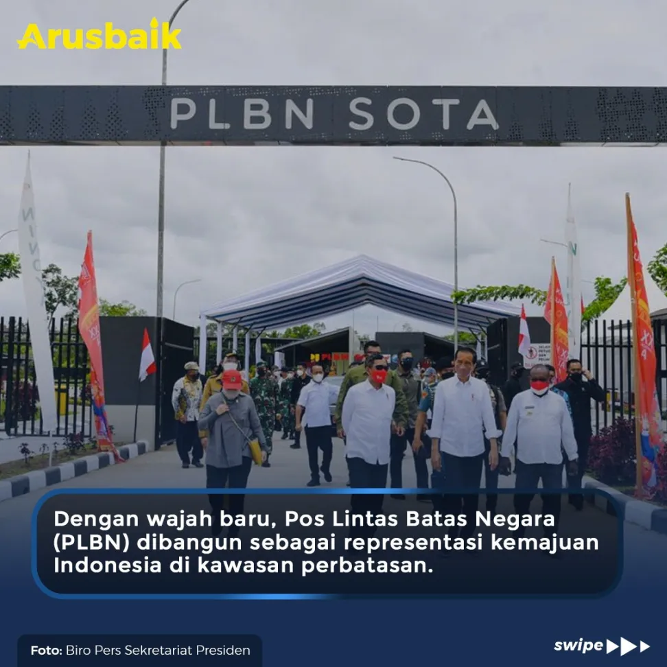 Pos Lintas Batas, Representasi Kemajuan Indonesia