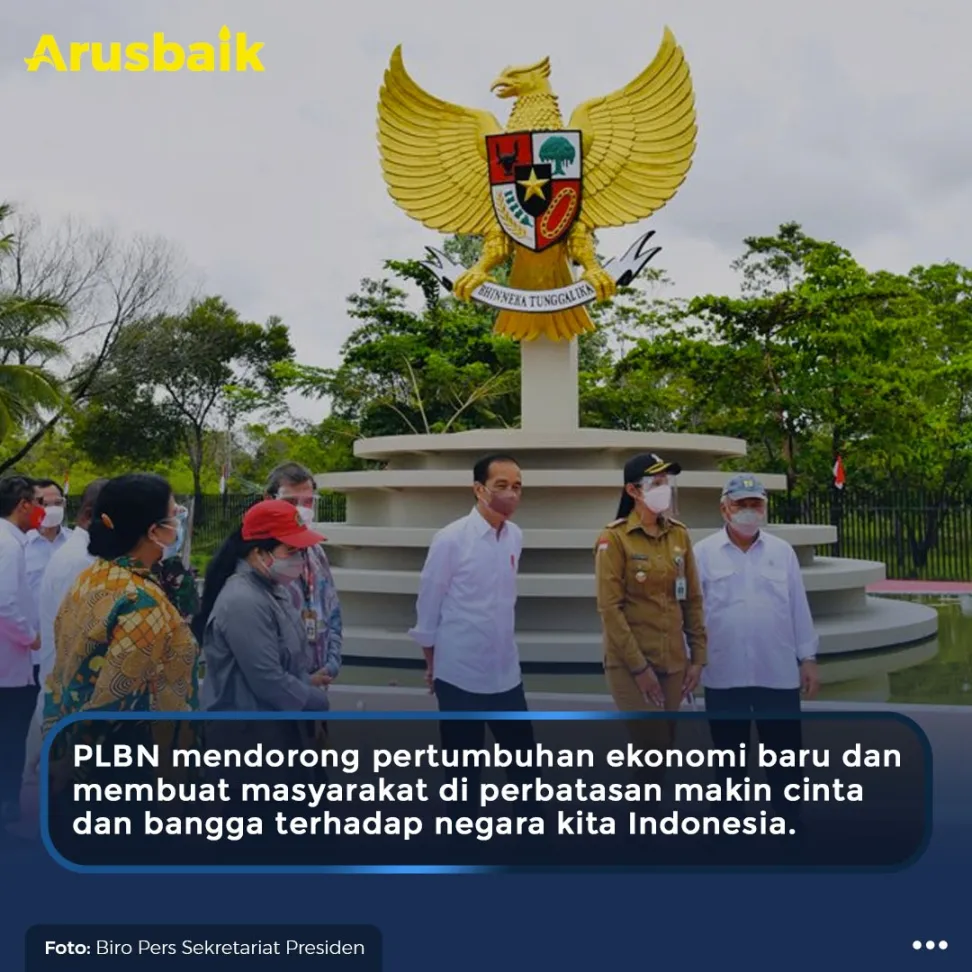 Pos Lintas Batas, Representasi Kemajuan Indonesia