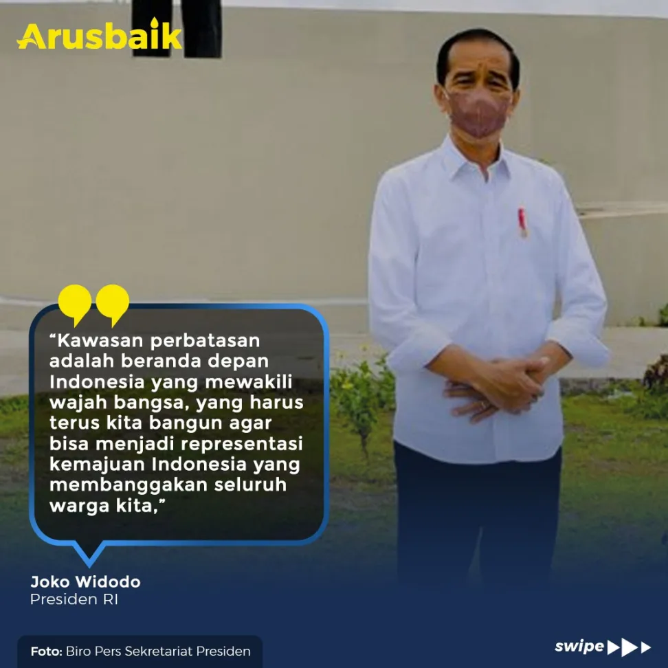Pos Lintas Batas, Representasi Kemajuan Indonesia