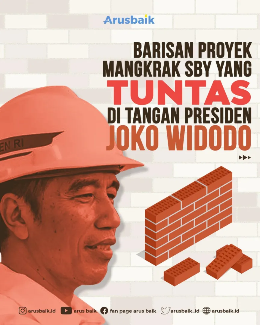 Barisan Proyek Mangkrak SBY Yang Tuntas Di Tangan Presiden Joko Widodo