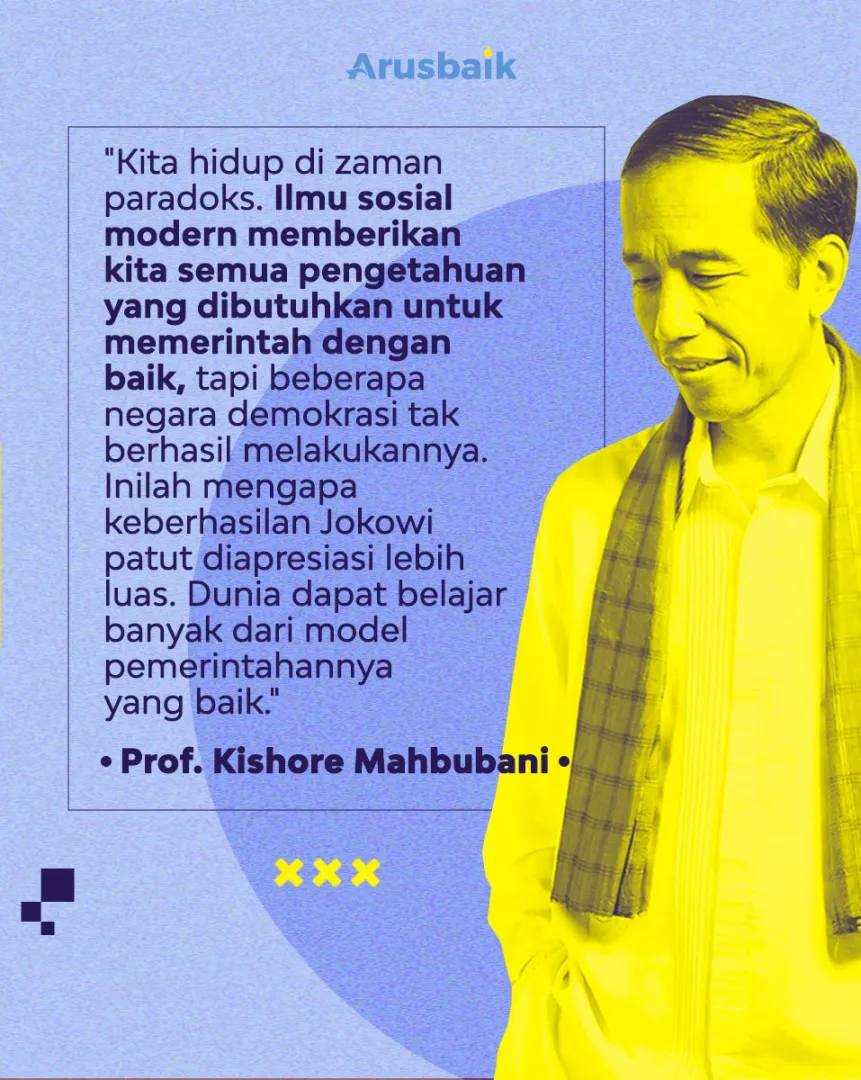 Jenius, Ini Kata Profesor Singapura Tentang Presiden Kita