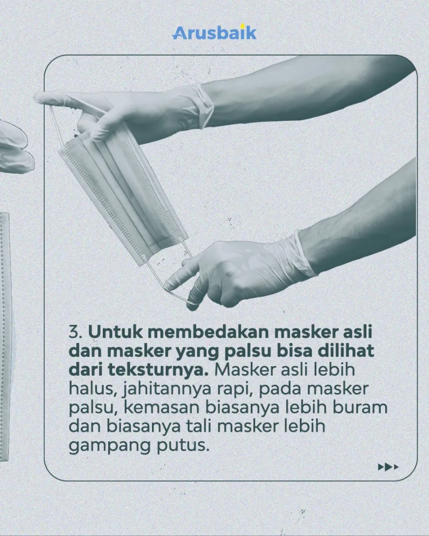Awas Masker Palsu! Ini Cara Mengenalinya