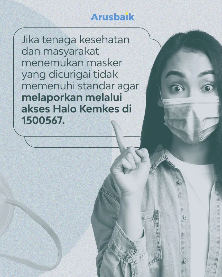 Awas Masker Palsu! Ini Cara Mengenalinya