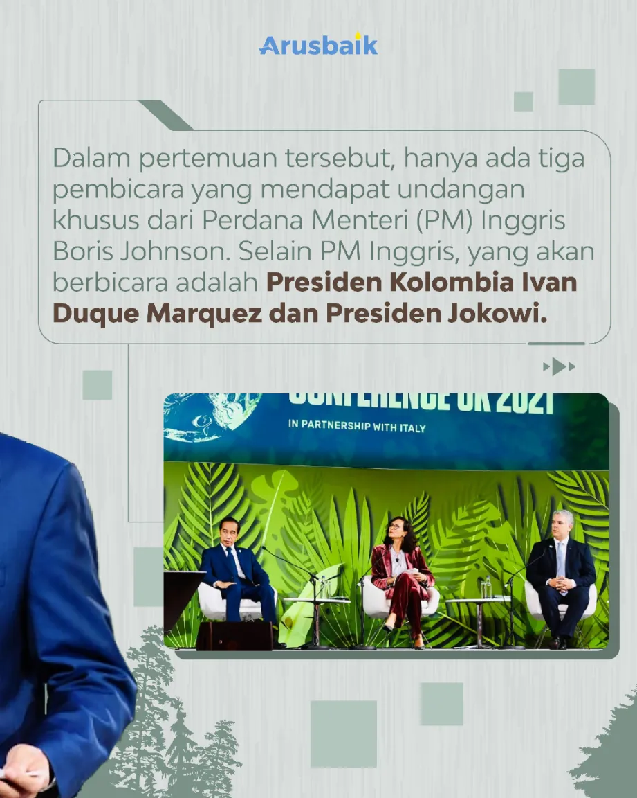 Di Depan Pemimpin Dunia, Presiden Sampaikan 3 Kunci Pengelolaan Hutan