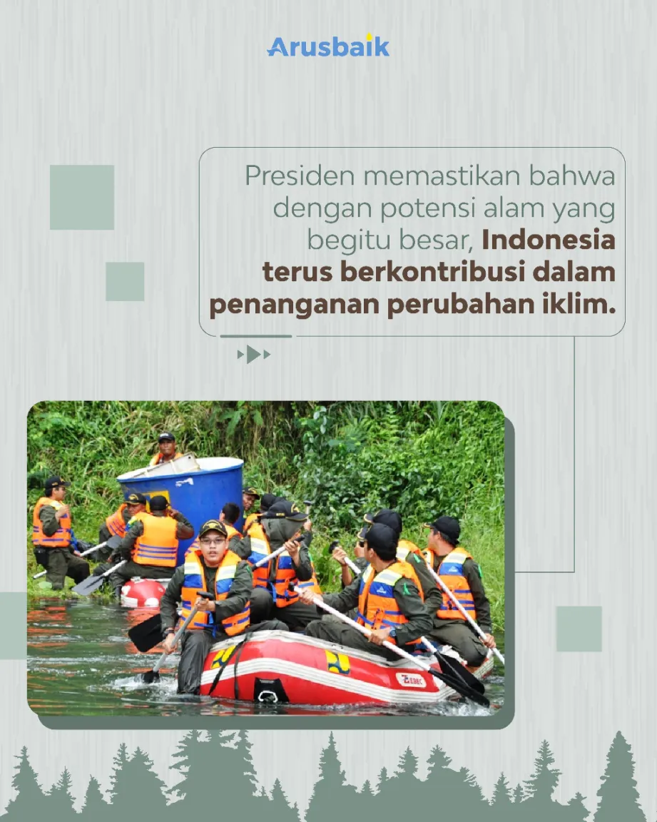 Di Depan Pemimpin Dunia, Presiden Sampaikan 3 Kunci Pengelolaan Hutan