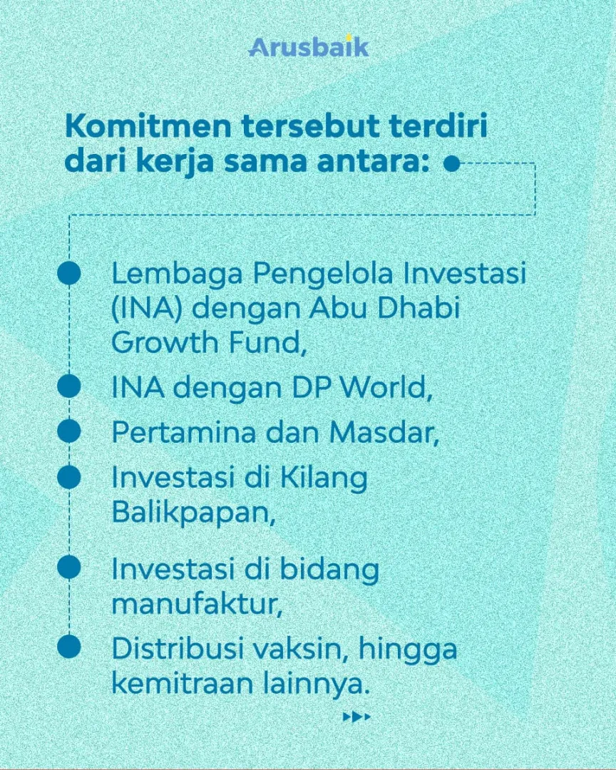 Buah Tangan Dari Skotlandia Dan UEA : Investasi Ratusan Triliun