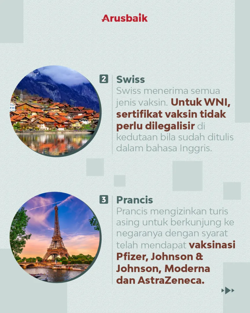 Sertifikat Vaksin RI Bisa Masuk UEA Dan Negara Maju Lainnya