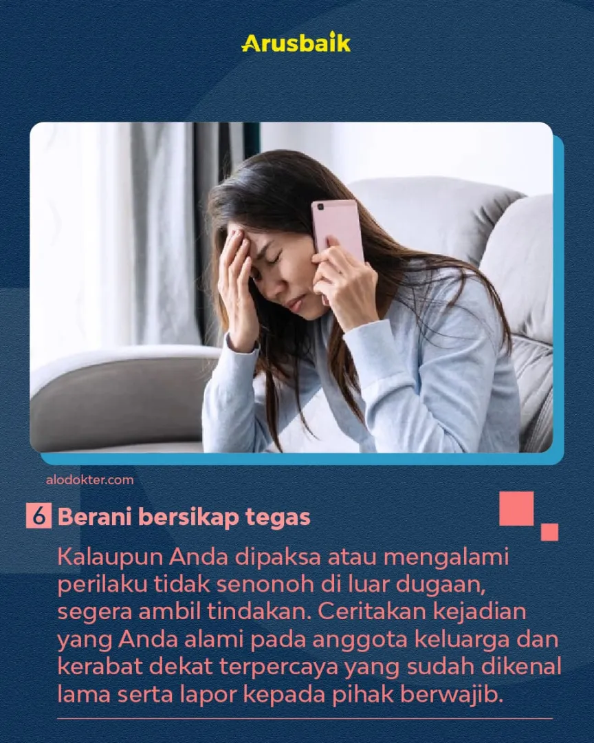 6 Tips Tangkal Kekerasan Seksual