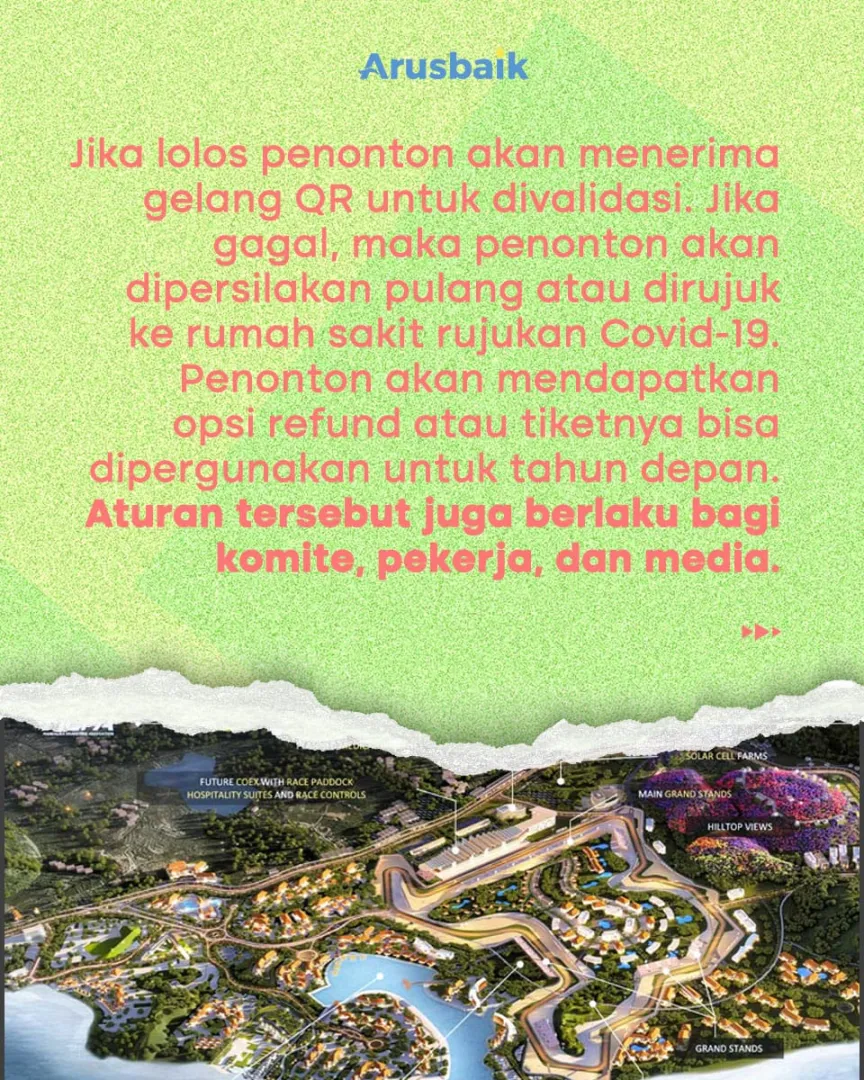 WSBK Mandalika 2021 Siap Digelar, Prokes Harus Ketat, Tak Bisa Ditawar