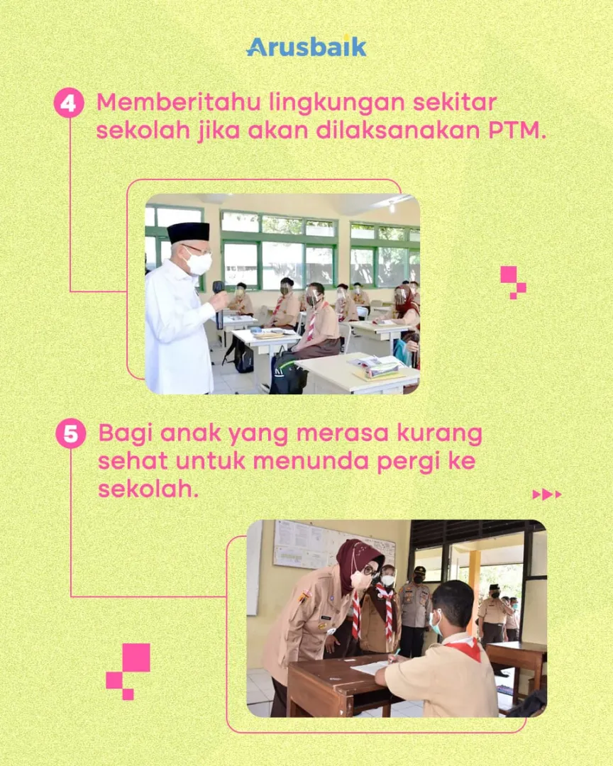 Perhatikan Hal Ini Agar Anak Aman PTM Di Sekolah