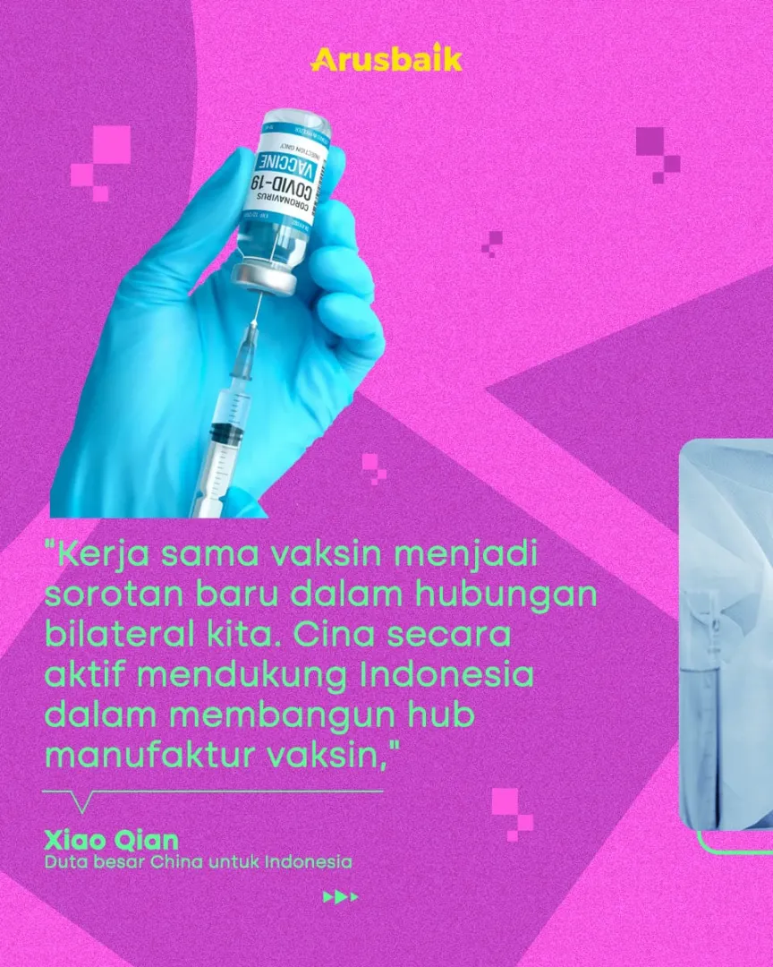 Indonesia Siap Bangun Pusat Manufaktur Vaksin Covid-19