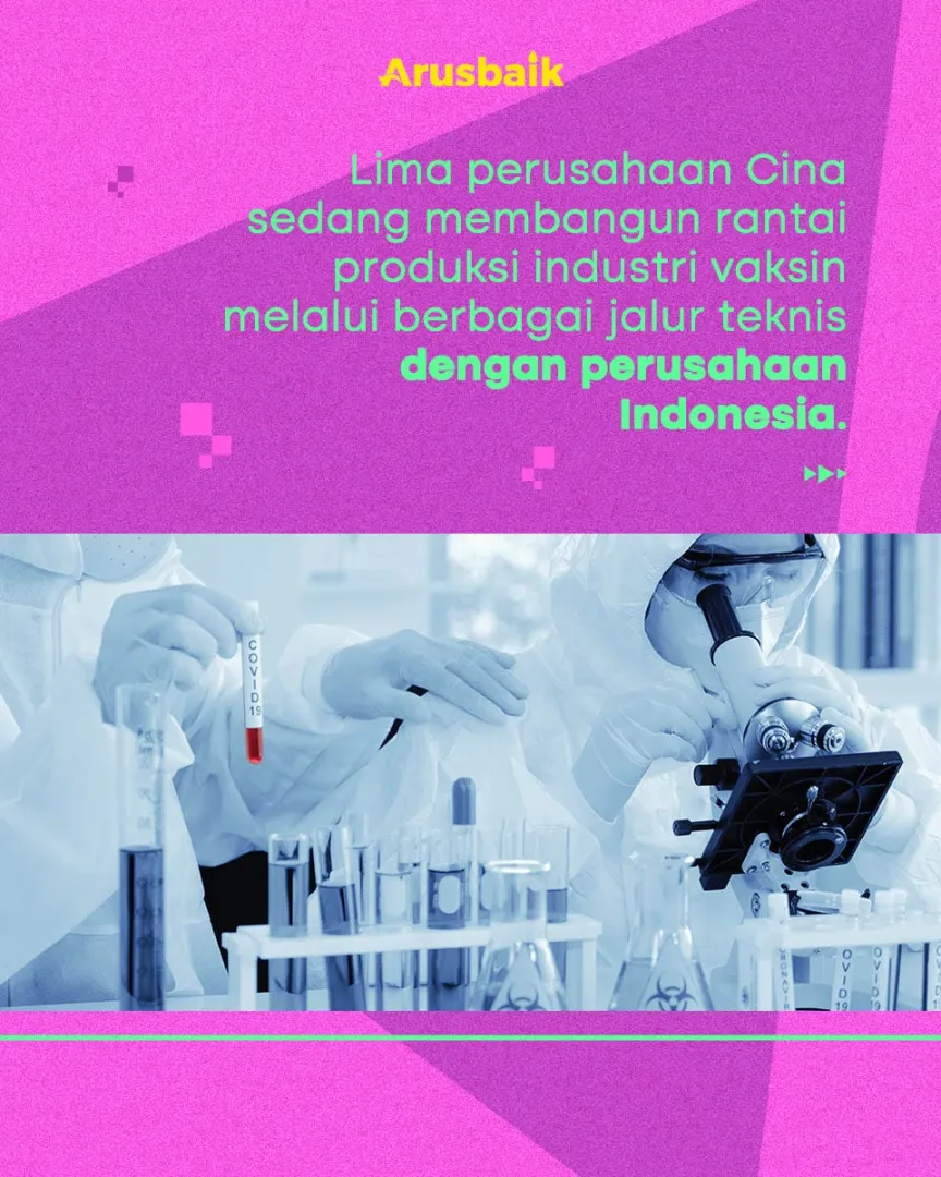 Indonesia Siap Bangun Pusat Manufaktur Vaksin Covid-19