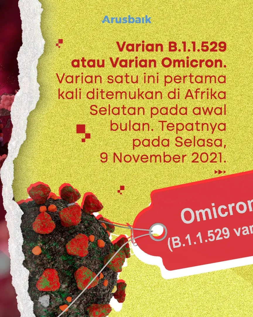 Yuk! Kenali Dan Cegah Varian Baru Covid-19 Omicron