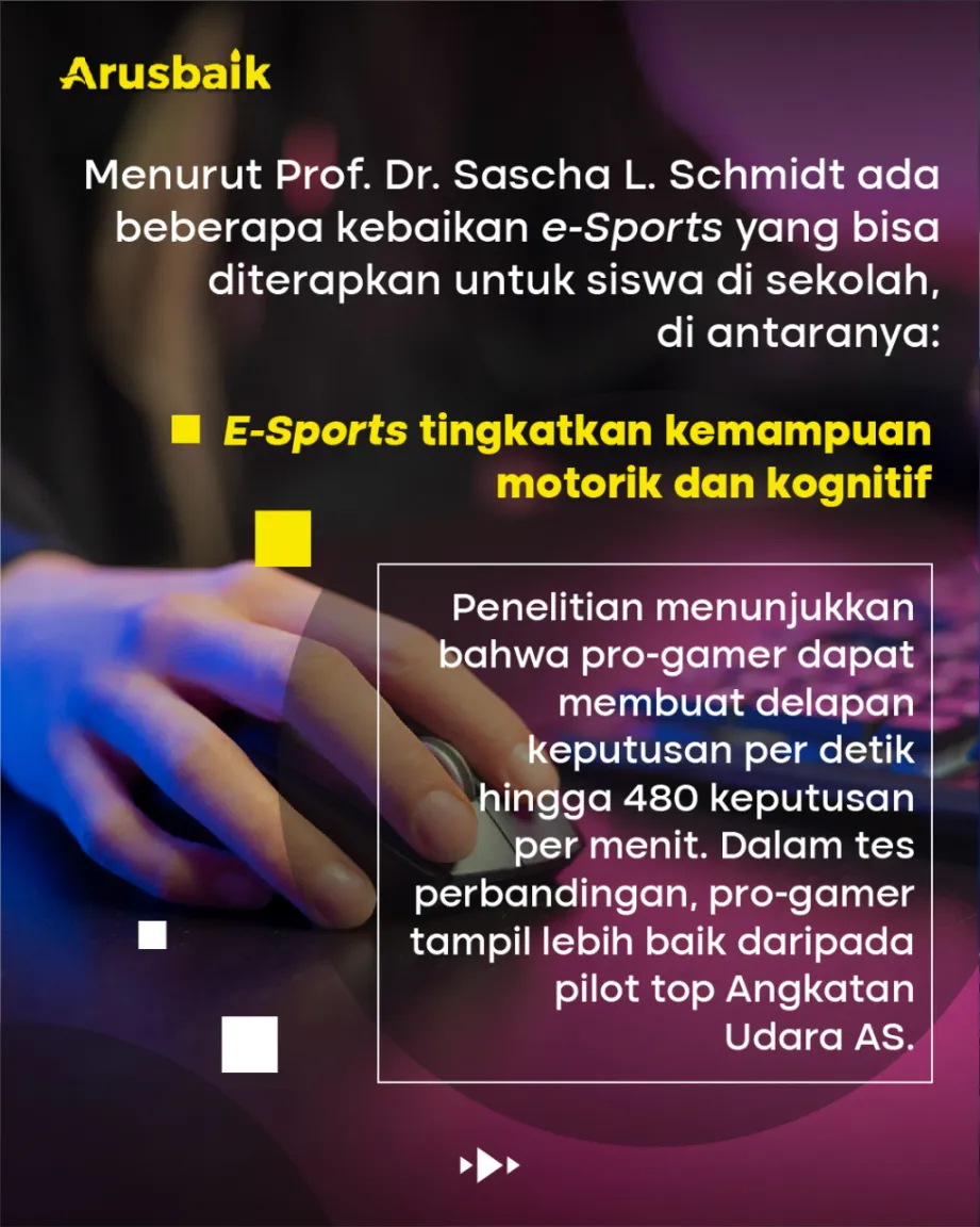 4 Kebaikan E-Sports Untuk Diterapkan Di Sekolah