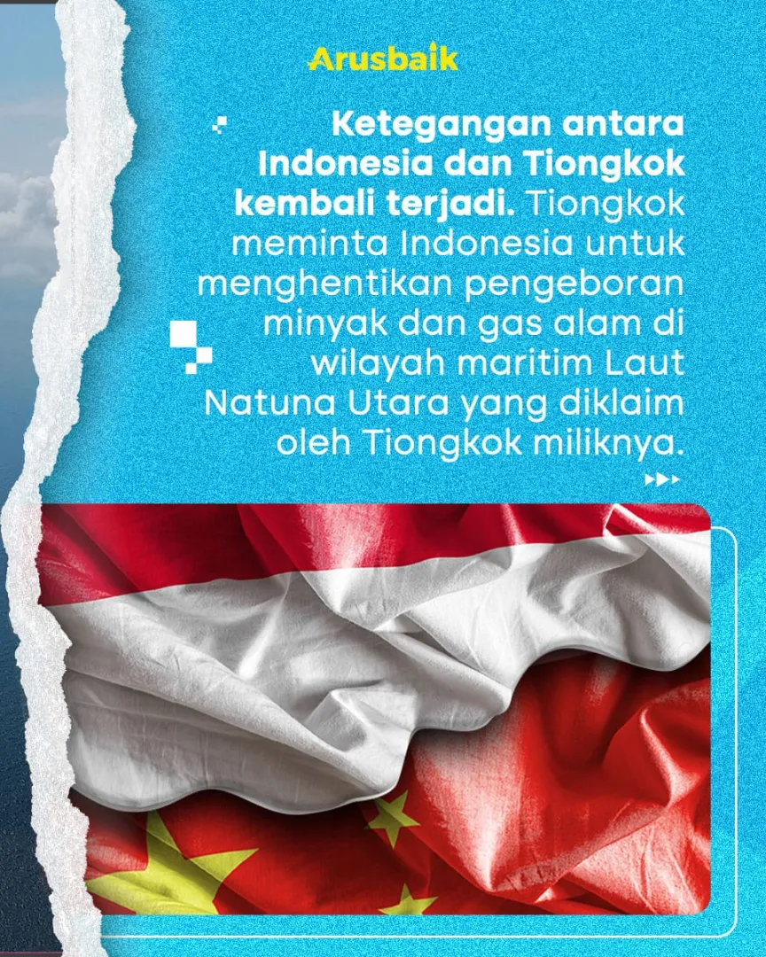 Tiongkok Protes Soal Laut Natuna Utara, RI Harus Tegas Karena Milik Kita!