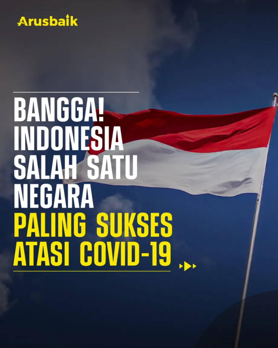 Bangga! Indonesia Salah Satu Negara Paling Sukses Atasi Covid-19