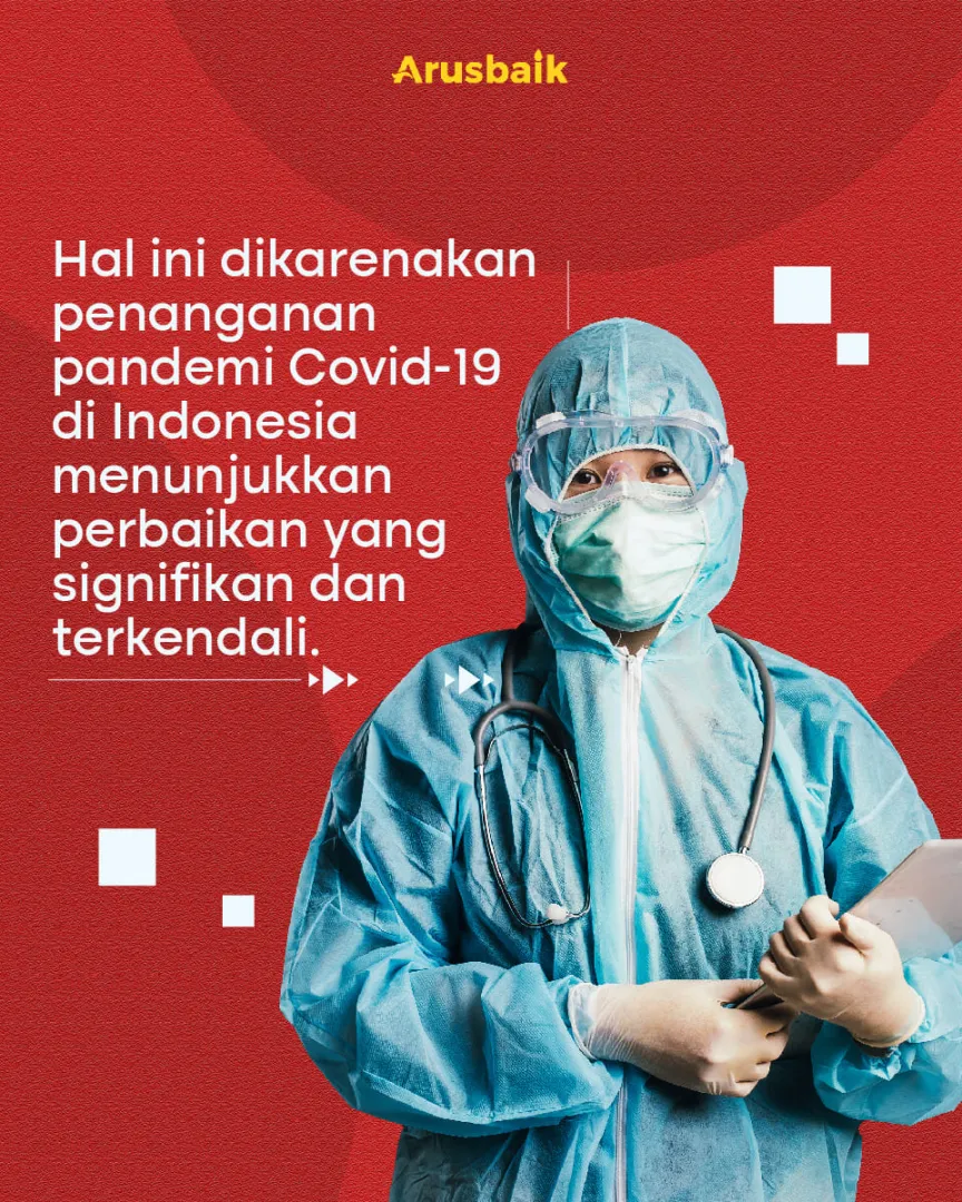 Kasus Covid-19 Semakin Landai, PPKM Level 3 Nataru Tidak Jadi Dipakai