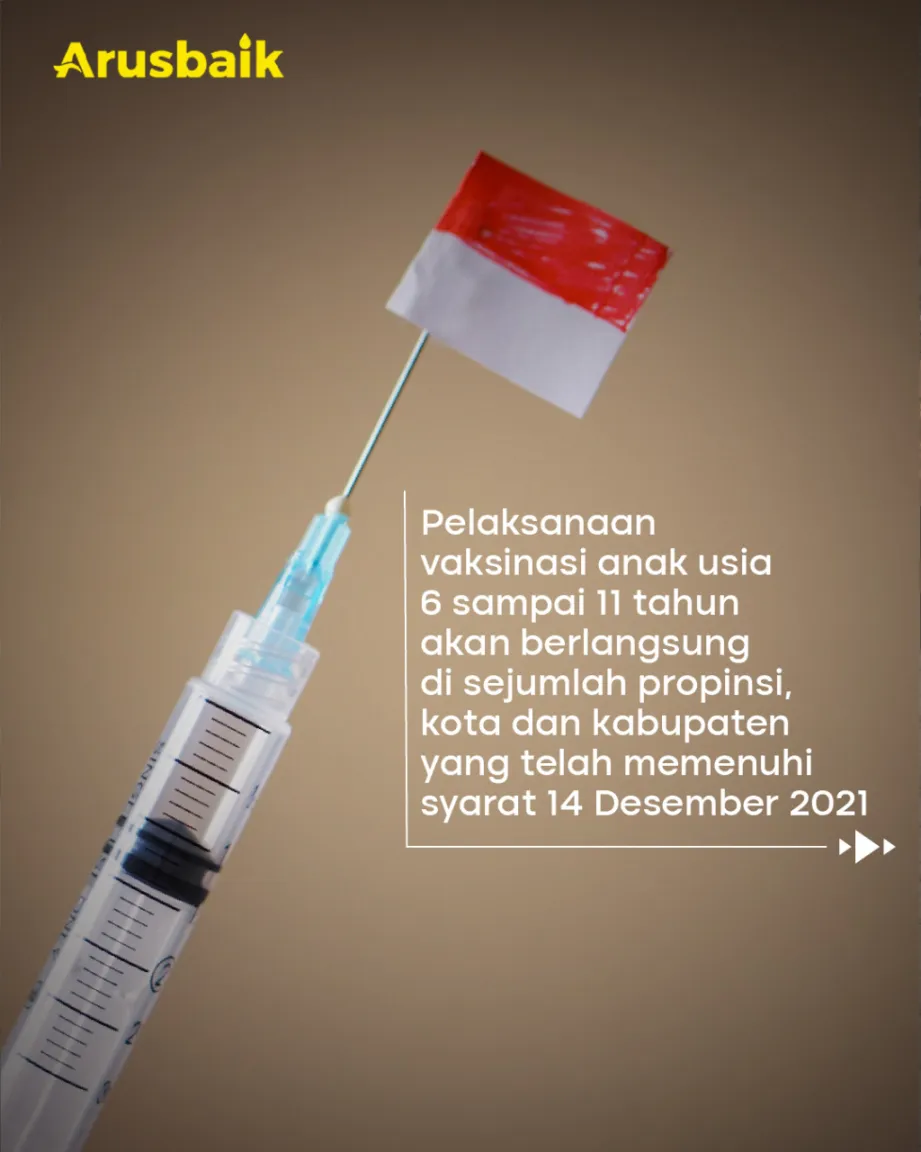 Percepat Herd Immunity, Vaksinasi Anak Dipercepat Mulai Hari Ini