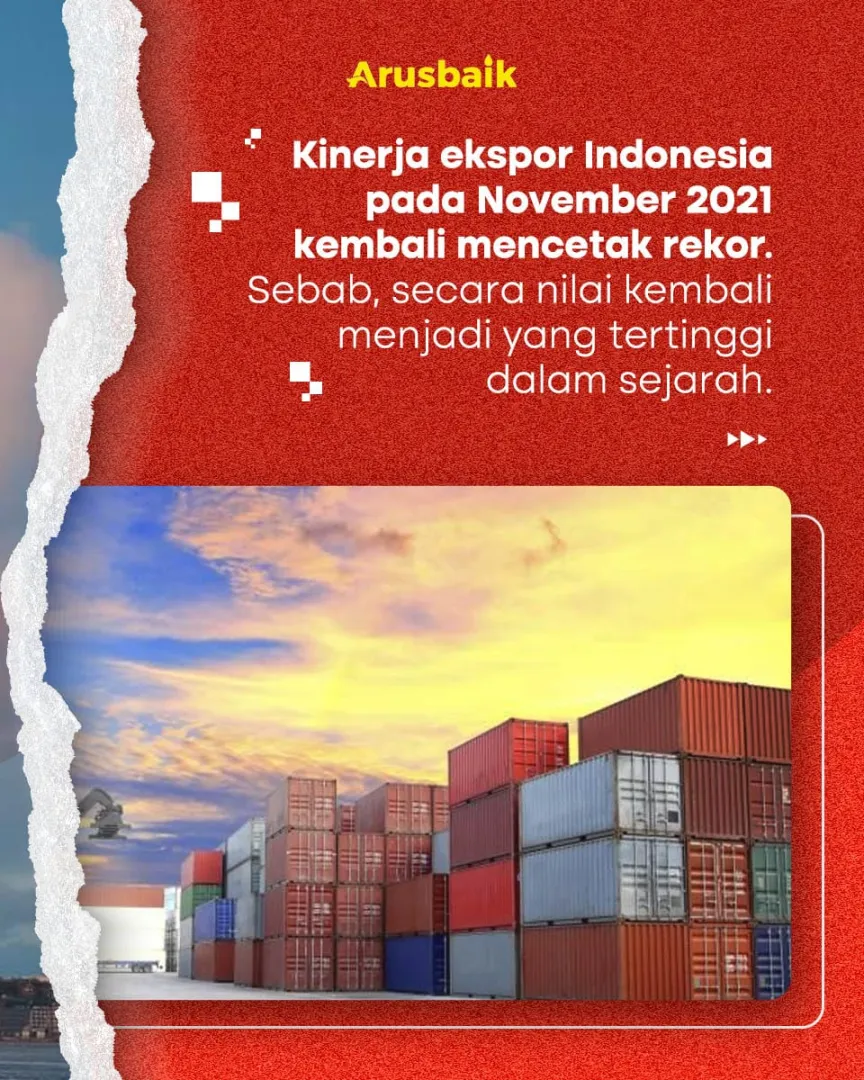 Bravo! Ekspor RI Meroket Sebesar 22,84 Miliar Dolar
