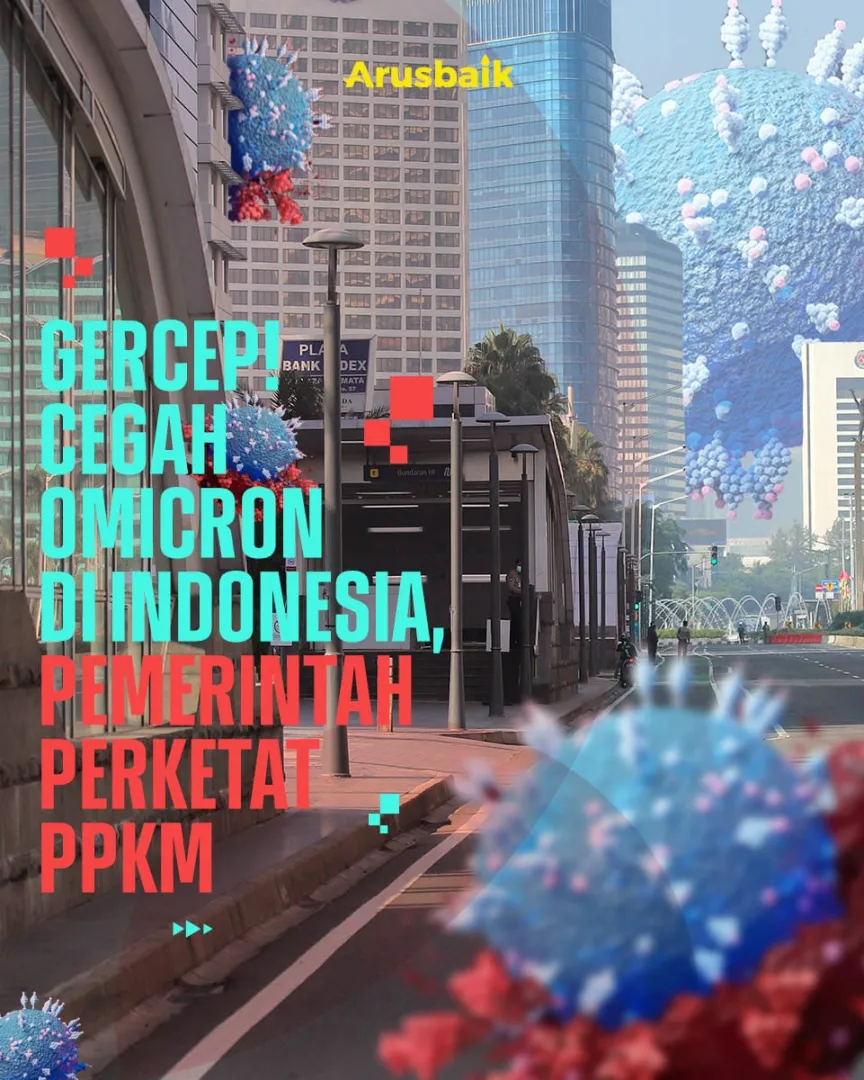 Gercep! Cegah Omicron Di Indonesia,  Pemerintah Perketat PPKM