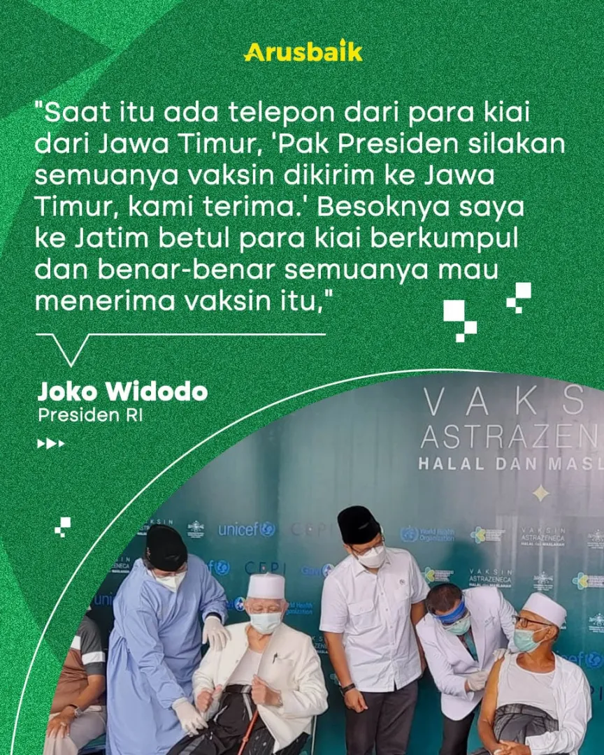 Presiden Jokowi : Ulama & Kyai Bantu Pemerintah Atasi Pandemi