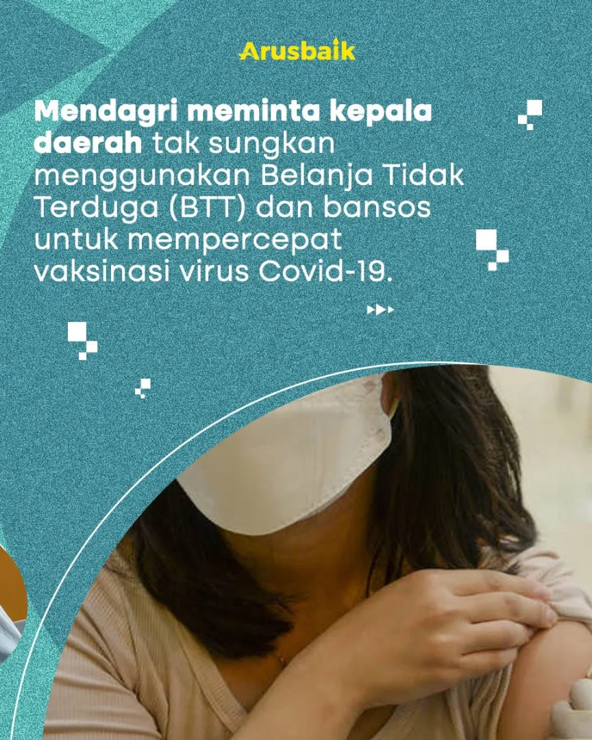 Kepala Daerah Diminta Gaspol Kejar Target Vaksinasi Covid-19