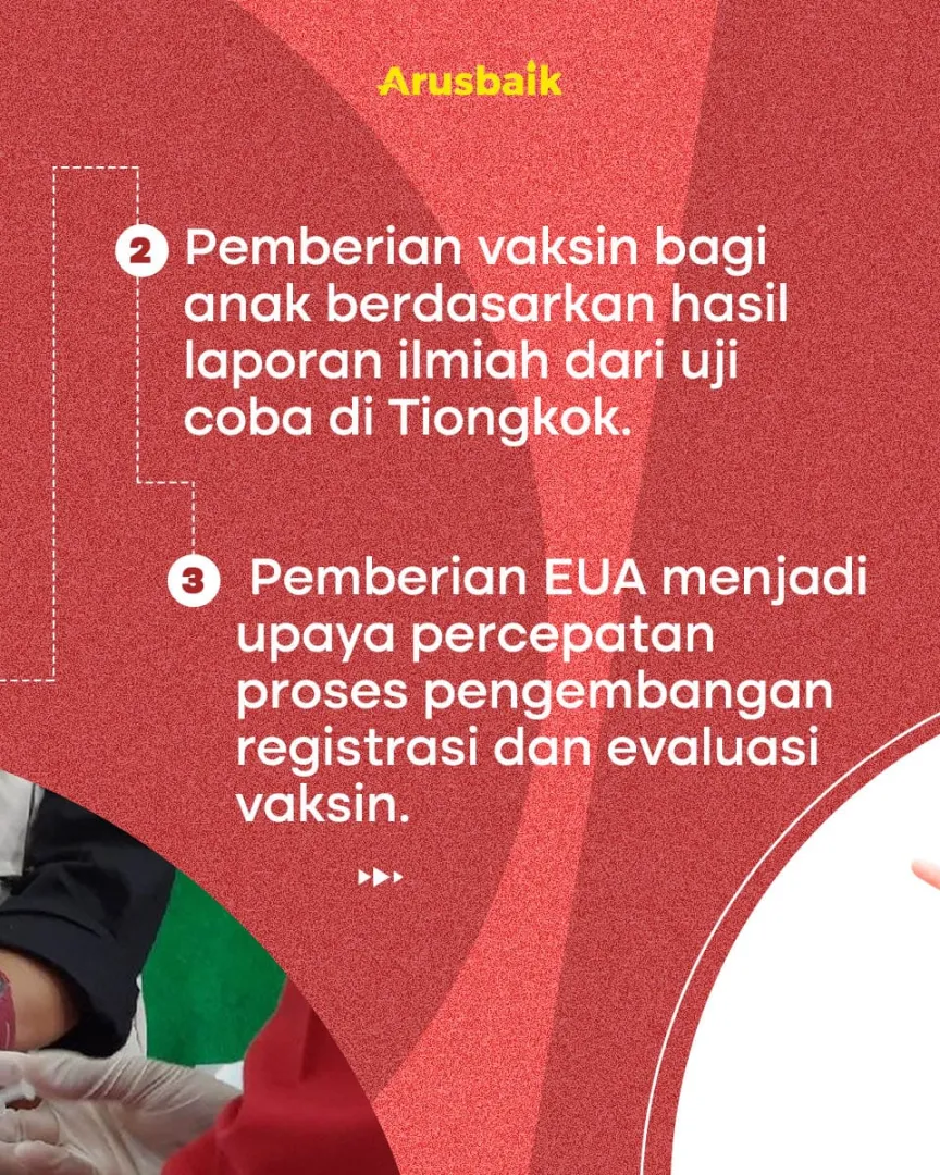 Stop! Sebar Hoaks Soal Vaksinasi Covid-19 Anak
