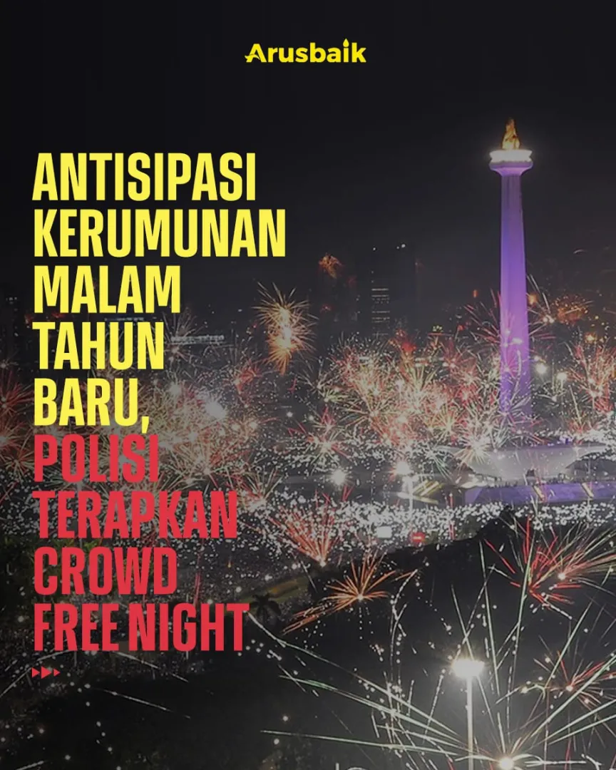 Antisipasi Kerumunan Malam Tahun Baru, Polisi Terapkan Crowd Free Night