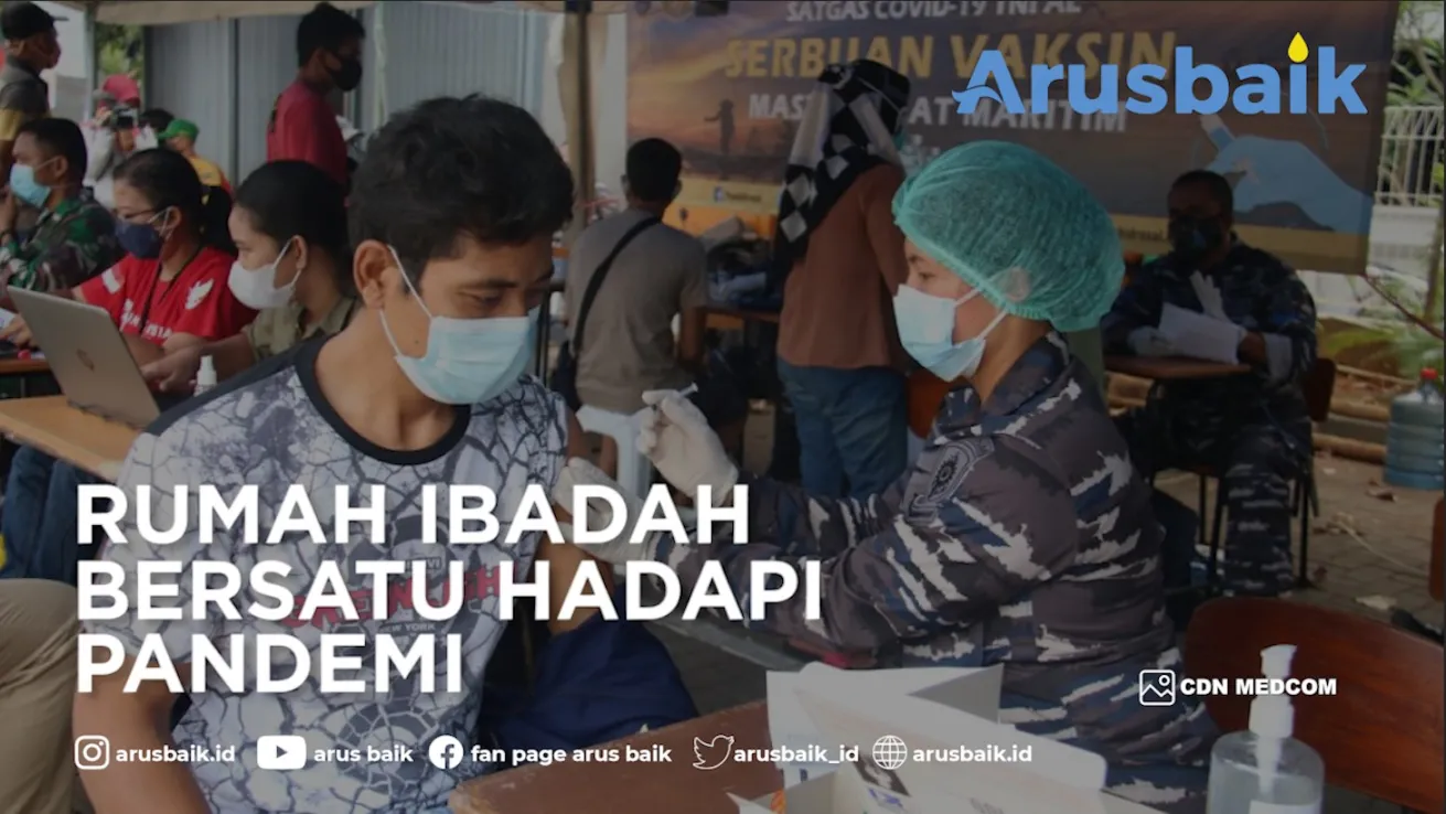 Rumah Ibadah Bersatu Hadapi Pandemi