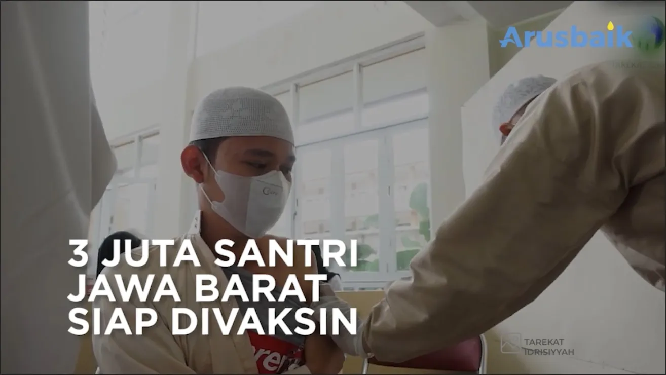 3 Juta Santri di Jawa Barat Siap Divaksin