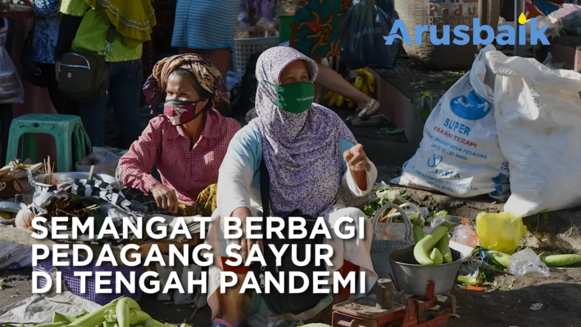 SEMANGAT BERBAGI PEDAGANG SAYUR DI TENGAH PANDEMI
