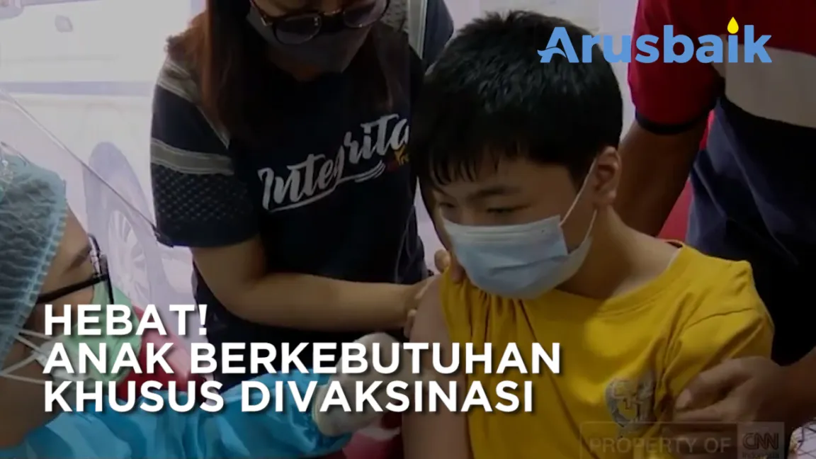 Sukses! Anak Berkebutuhan Khusus Divaksinasi