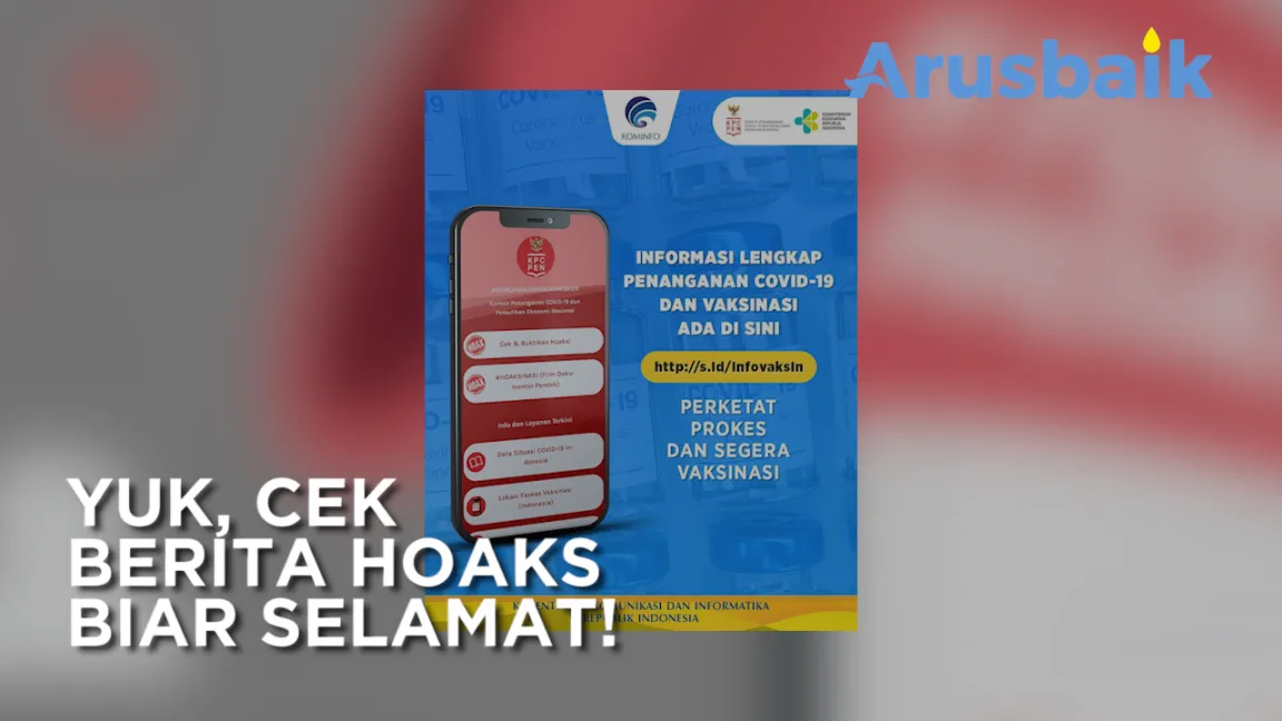 Yuk, Cek Berita Hoaks Biar selamat!