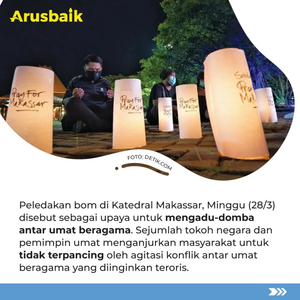 Ayo! Kita Tolak Upaya Adu Domba Teroris!