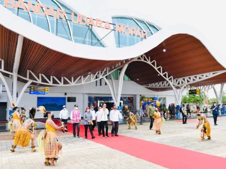 Bandara Mopah Buka Terminal Baru, Merauke Makin Maju